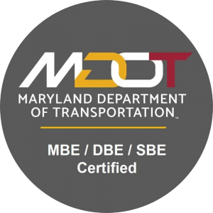 MD Department of Transportation: MBE, DBE, SBE Certified logo