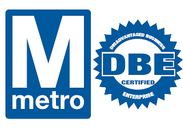 DC Metro DBE Certified logo